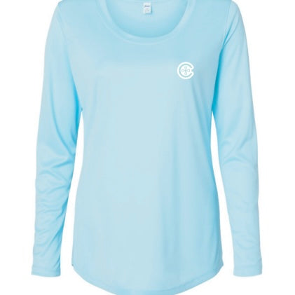 Ladies Cascade Hills Church Long Sleeve Dri-Fit Performance Shirt
