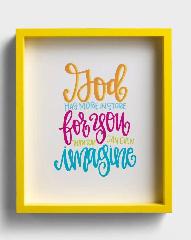 Maghon Taylor - God Has More In Store - Inspirational Wall Decor