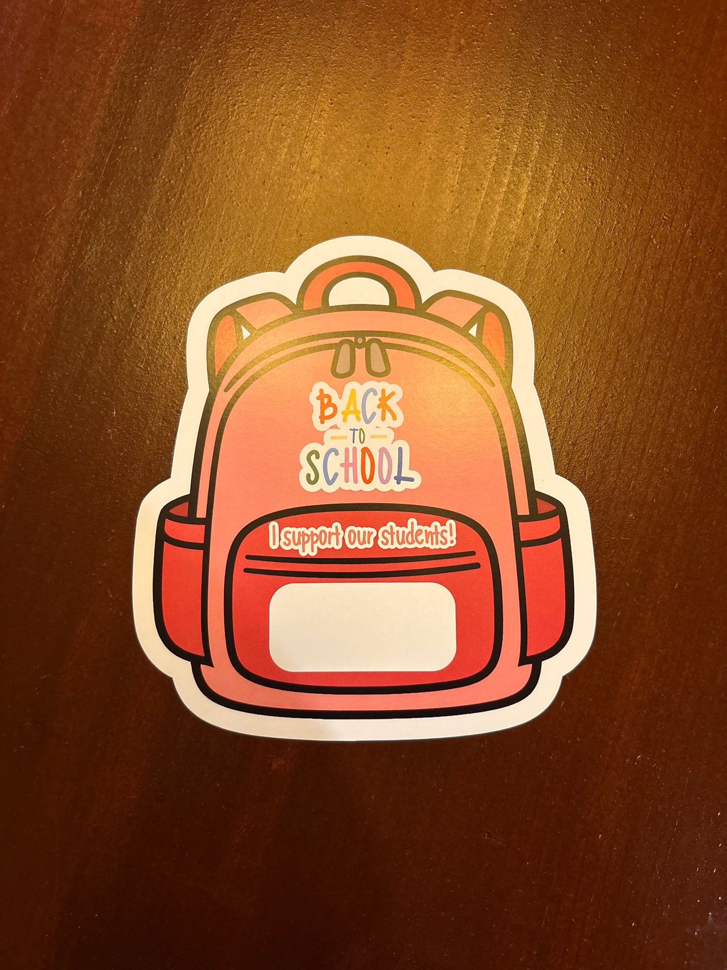 Red Backpack Sponsor
