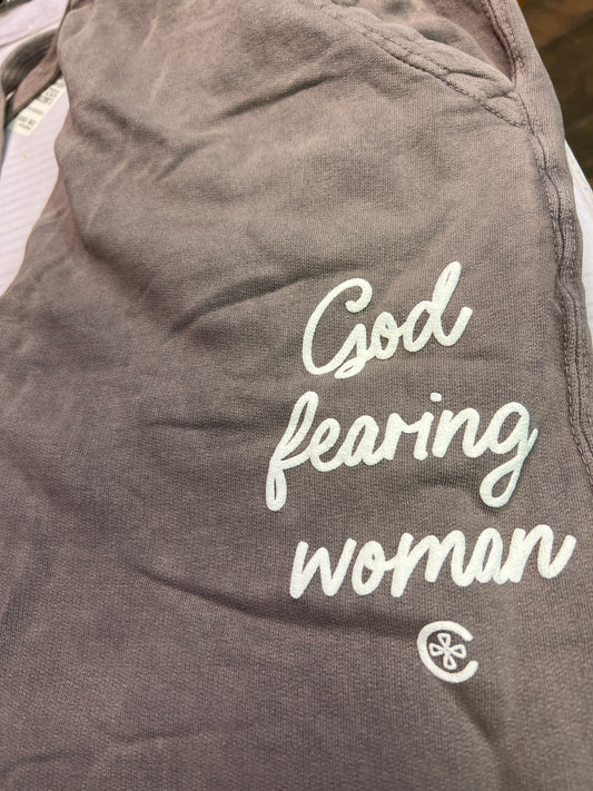 God fearing woman sweatpants