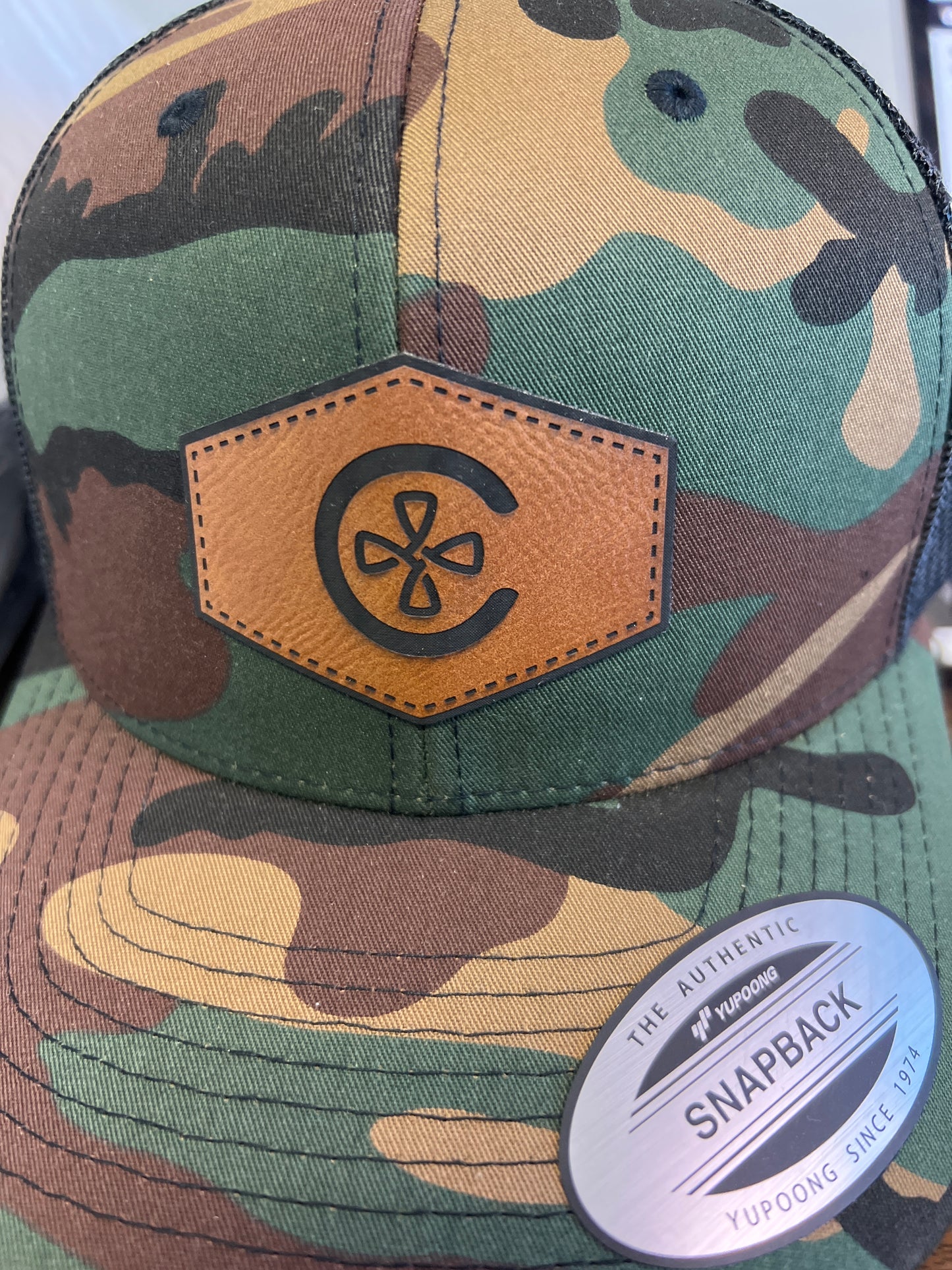 Camo Logo Snapback