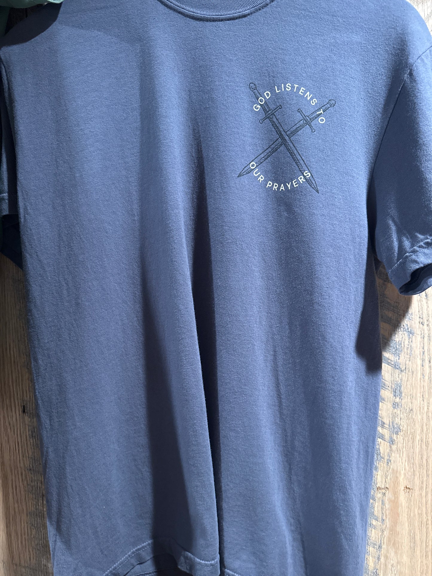 Graphite "God Listens" T-shirt