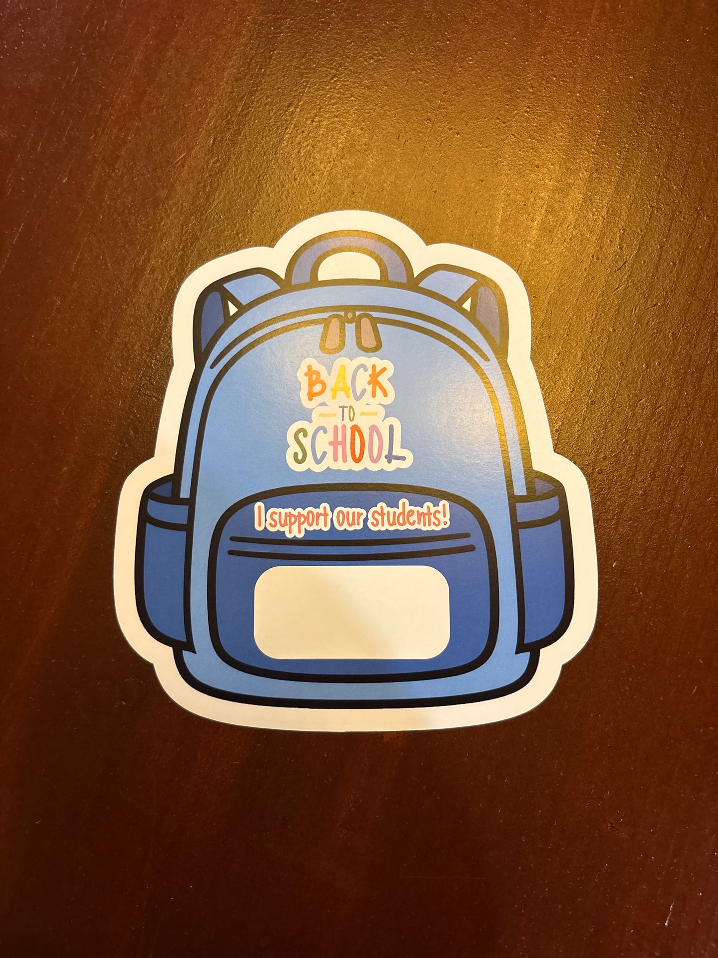 Blue Backpack Sponsor