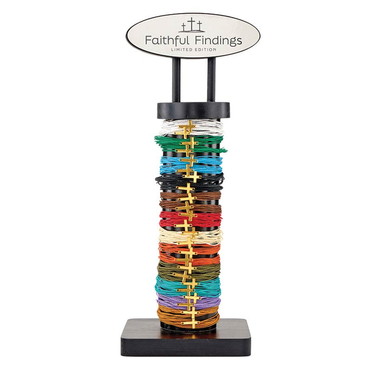 Woven String Cross Bracelets