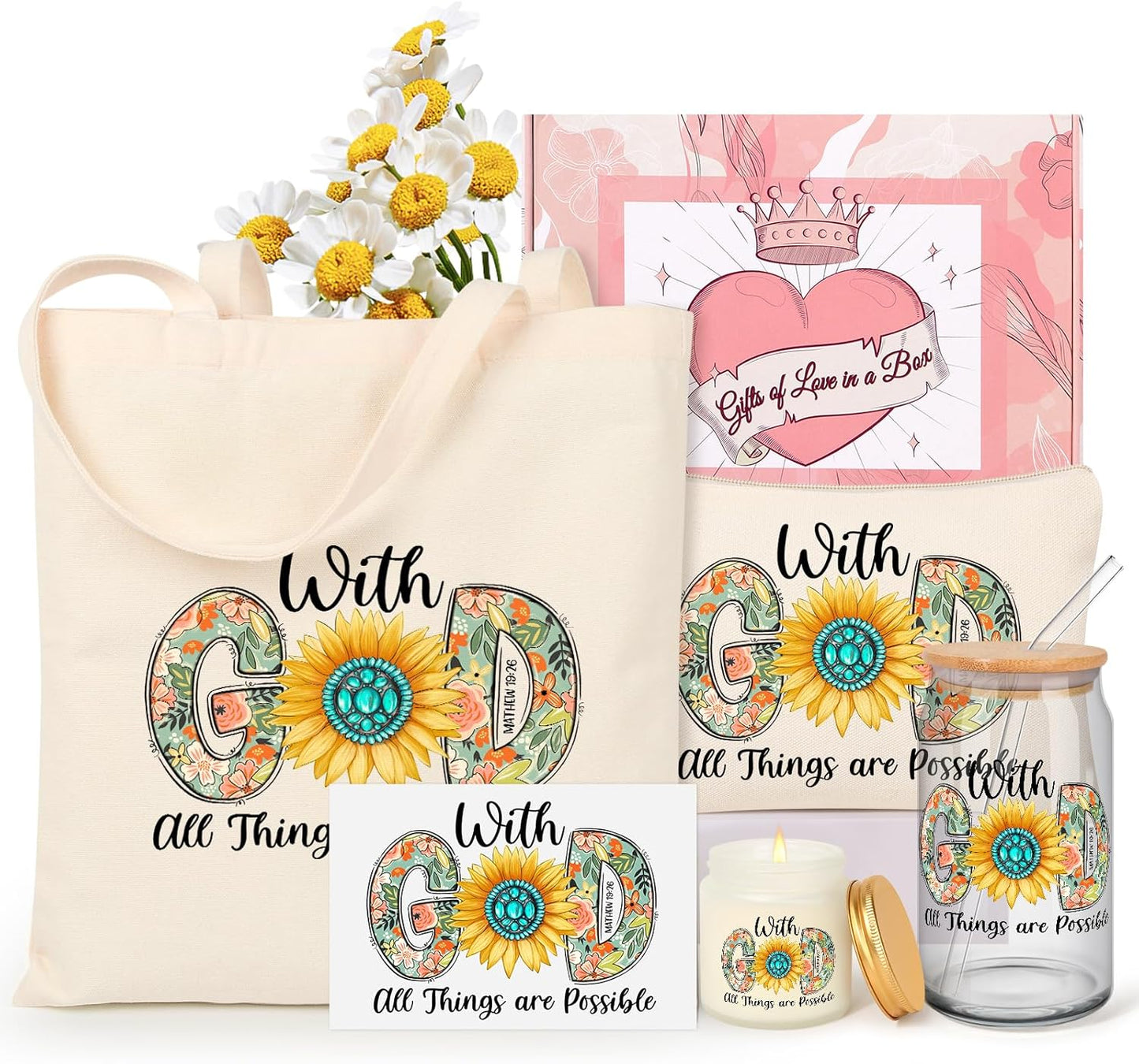 "With God All Things Are Possible" Gift Set