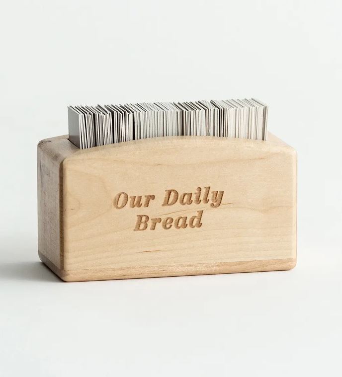 Our Daily Bread - Wood Promise Box