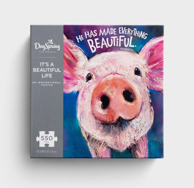 It's a Beautiful Life Puzzle - 550 Piece Puzzle